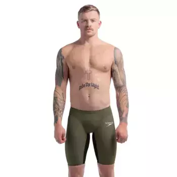 Мужской плавательный костюм Fastskin LZR Pure Valor 2.0 Jammer Speedo, зеленый