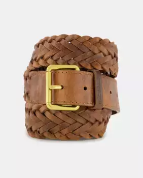 Мужской плетеный кожаный ремень Lloyd's, цвет default