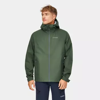 Мужской походный дождевик Alpinus, зеленый