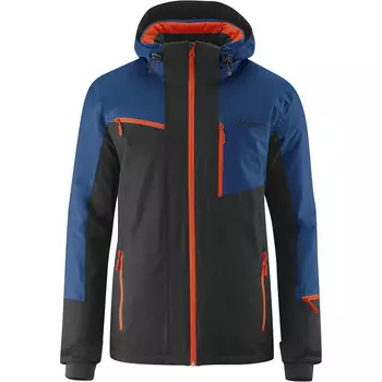 Мужской походный дождевик Maier Sports, цвет navyblau/schwarz/navyblau