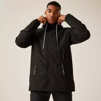 Мужской походный дождевик Regatta, черный