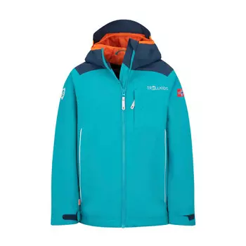 Мужской походный дождевик Trollkids, цвет blau/kosmosblau