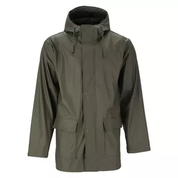 Мужской походный дождевик Weather Report, цвет dunkelgrn/dunkelgrn/dunkelgrn