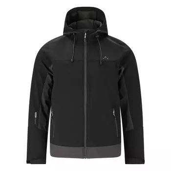 Мужской походный дождевик Whistler, цвет schwarz/stahlgrau/schwarz