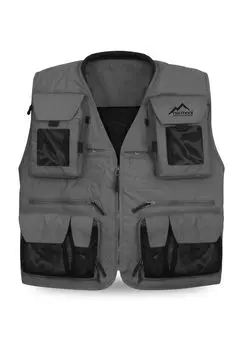 Мужской походный жилет Kajikia normani, цвет Anthrazit Schwarz