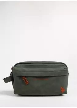 Мужской портфель цвета хаки U.S. Polo Assn.