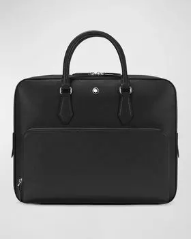Мужской портфель для документов среднего размера Sartorial Montblanc, цвет Black
