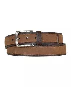 Мужской повседневный кожаный ремень с замшевой накладкой Nautica