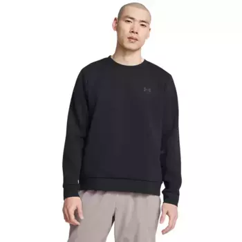 Мужской повседневный свитшот ua Unstoppable Flc Crew Eu-Blk Under Armour, чёрный