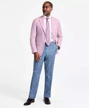 Мужской приталенный спортивный пиджак из шерстяной смеси Tallia, фиолетовый