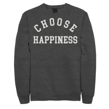 Мужской простой свитшот Fifth Sun Choose Happiness Licensed Character