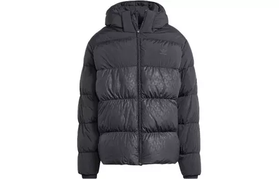 Мужской пуховик adidas originals, Черный