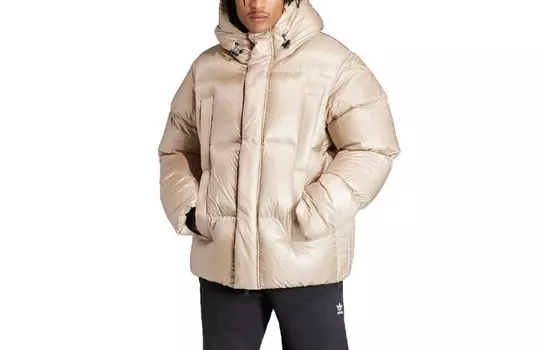 Мужской пуховик Adidas Originals, цвет Beige
