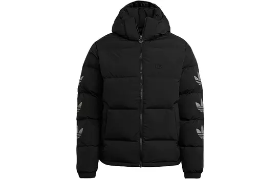 Мужской пуховик Adidas Originals, цвет Black