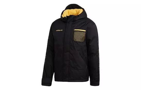 Пуховик Adidas originals Adv 2in1 Jkt Stay Warm Detachable vest Reflectiv, черный