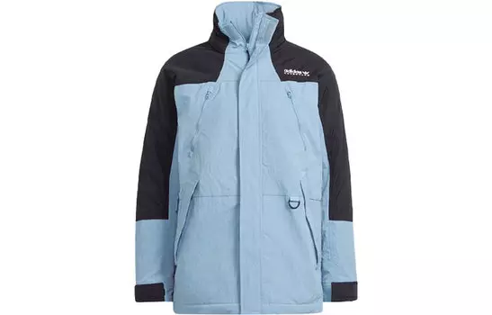 Мужской пуховик Adidas Originals, цвет Blue