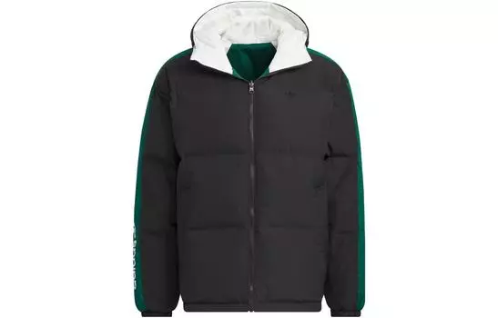 Мужской пуховик adidas originals, Лесной зеленый/черный