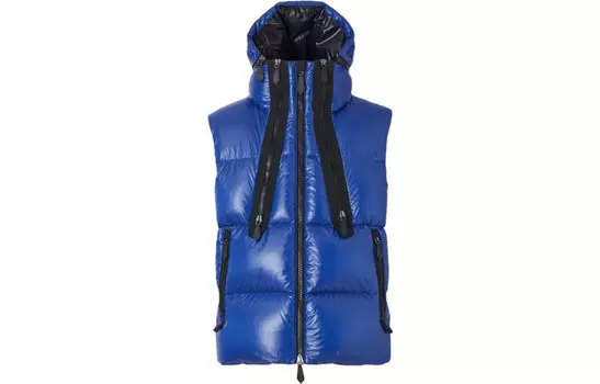 Мужской пуховик Burberry, цвет Blue