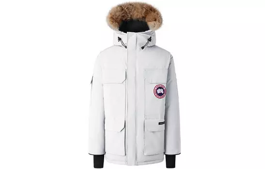 Мужской пуховик Canada Goose, Белый