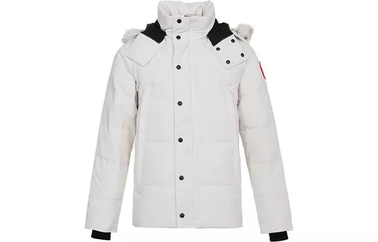 Мужской пуховик Canada Goose, Белый
