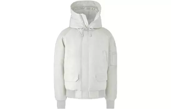 Мужской пуховик Canada Goose, бежевый/серый