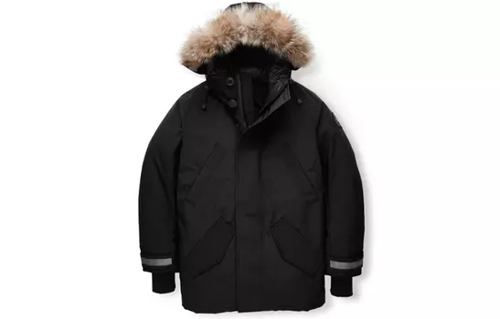 Мужской пуховик Canada Goose, черный