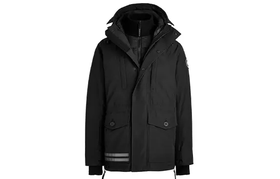 Мужской пуховик Canada Goose, черный