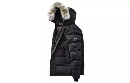 Мужской пуховик Canada Goose, черный