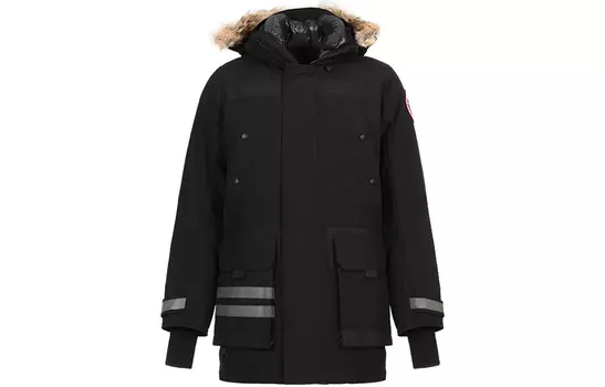 Мужской пуховик Canada Goose, черный