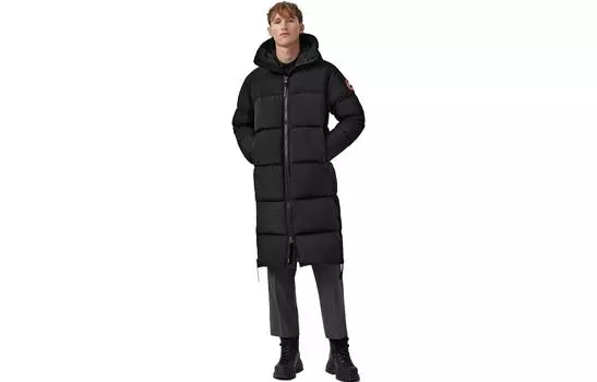 Мужской пуховик Canada Goose, черный