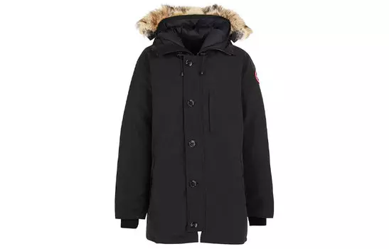 Мужской пуховик Canada Goose, черный