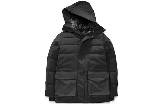 Мужской пуховик Canada Goose, черный