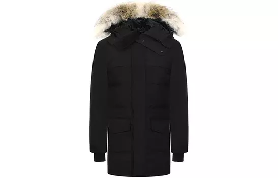 Мужской пуховик Canada Goose, черный