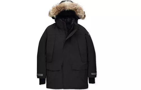Мужской пуховик Canada Goose, черный