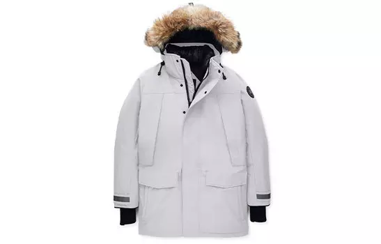Мужской пуховик Canada Goose, цвет silver birch color