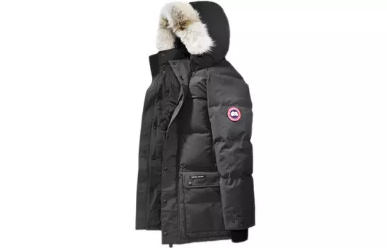 Мужской пуховик Canada Goose, Графитовый серый