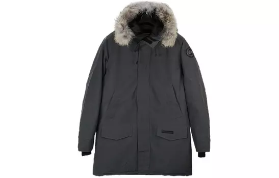 Мужской пуховик Canada Goose, серый