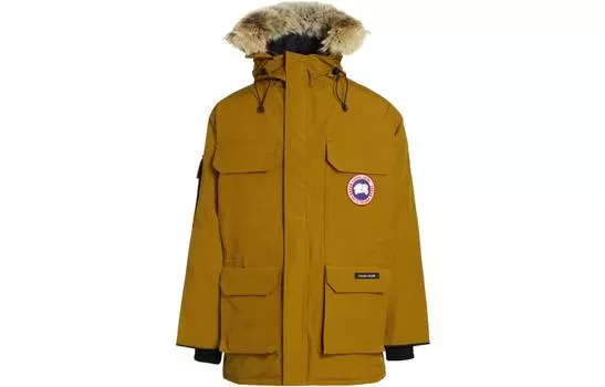 Мужской пуховик Canada Goose, коричневый