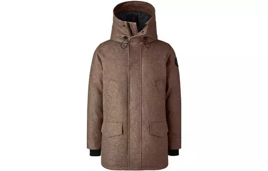 Мужской пуховик Canada Goose, коричневый