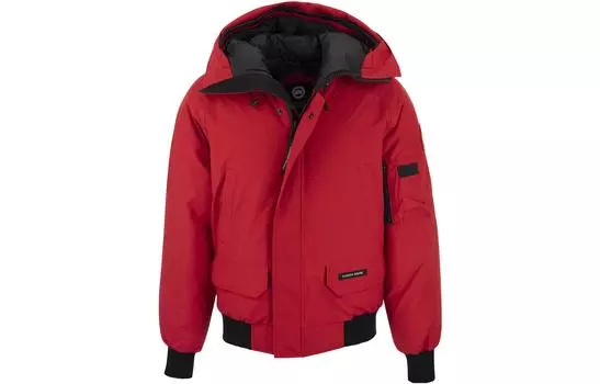 Мужской пуховик Canada Goose, красный