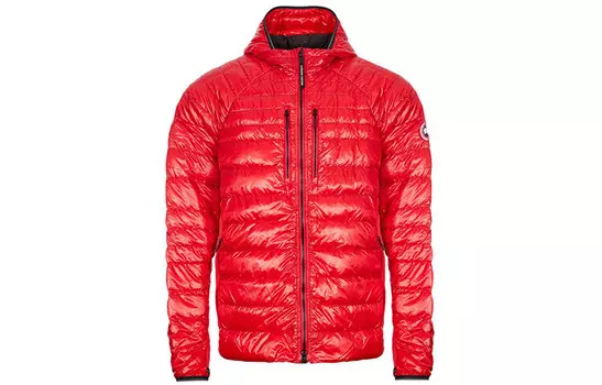 Мужской пуховик Canada Goose, красный