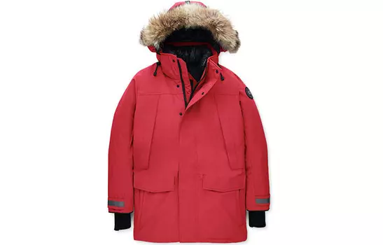 Мужской пуховик Canada Goose, Красный