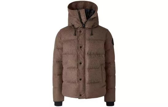 Мужской пуховик Canada Goose, песчано-коричневый