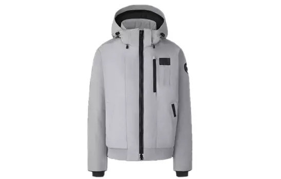 Мужской пуховик Canada Goose, Серебро