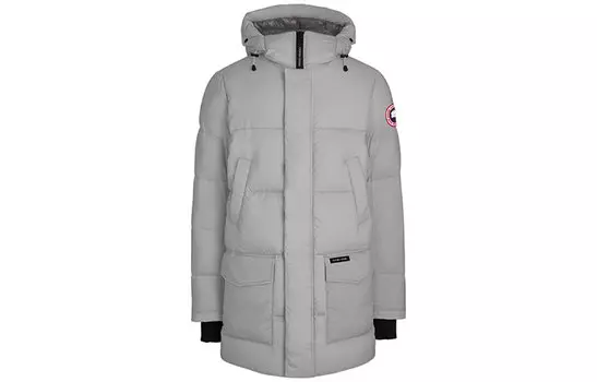 Мужской пуховик Canada Goose, серый