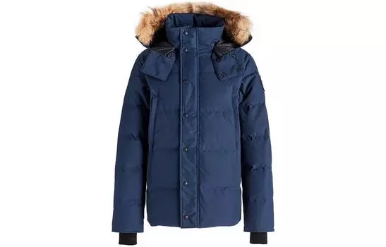 Мужской пуховик Canada Goose, синий