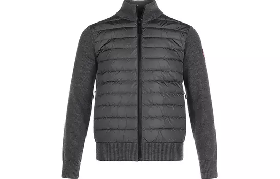 Мужской пуховик Canada Goose, Железно-серый