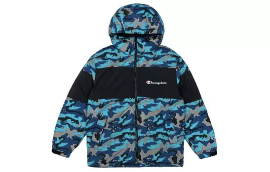 Мужской пуховик Champion, цвет Blue color