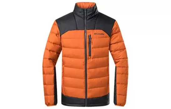 Мужской пуховик Columbia, Апельсин