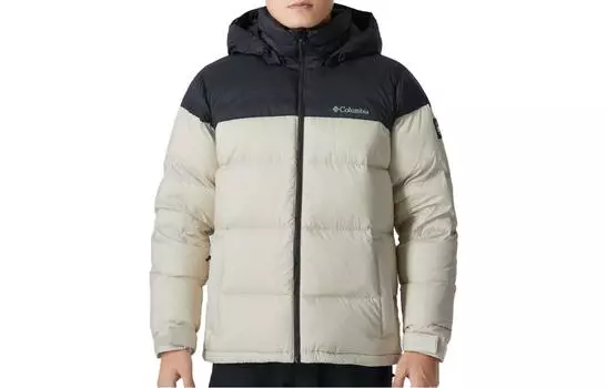 Мужской пуховик Columbia, белый